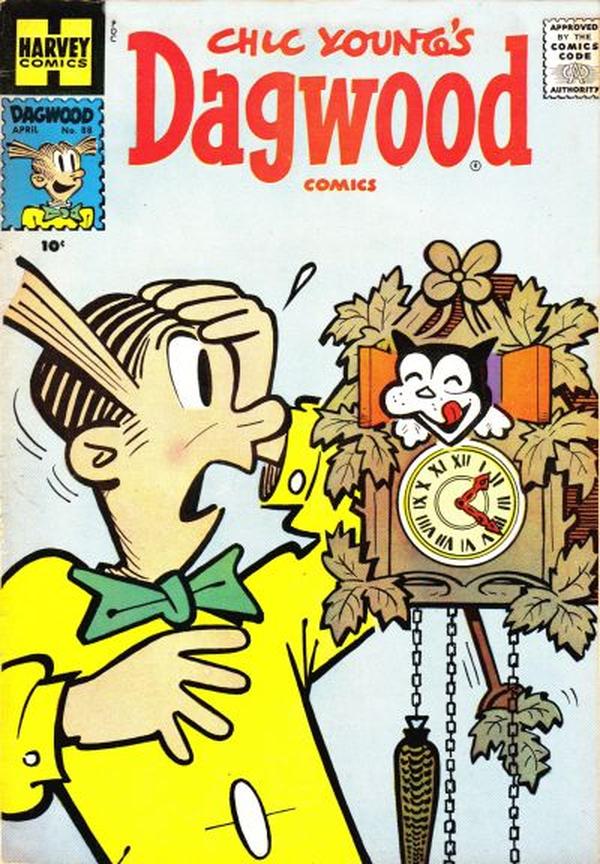 Chic Young's Dagwood Comics #88 cover