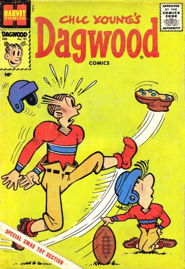 Chic Young's Dagwood Comics #97 cover
