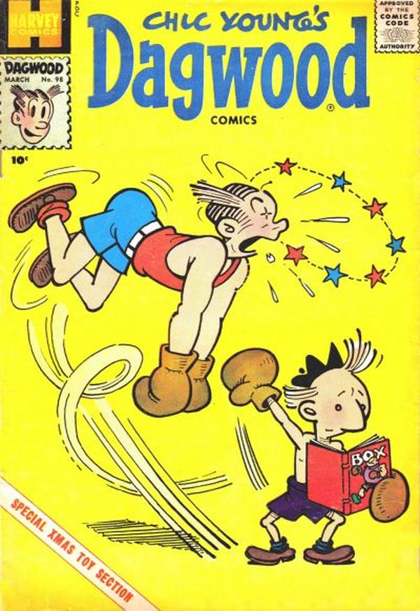 Chic Young's Dagwood Comics #98 cover