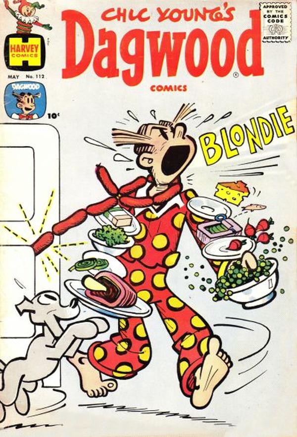 Chic Young's Dagwood Comics #112 cover