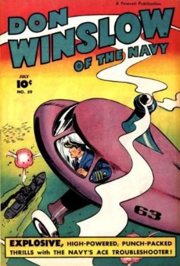 Don Winslow of the Navy #59 cover