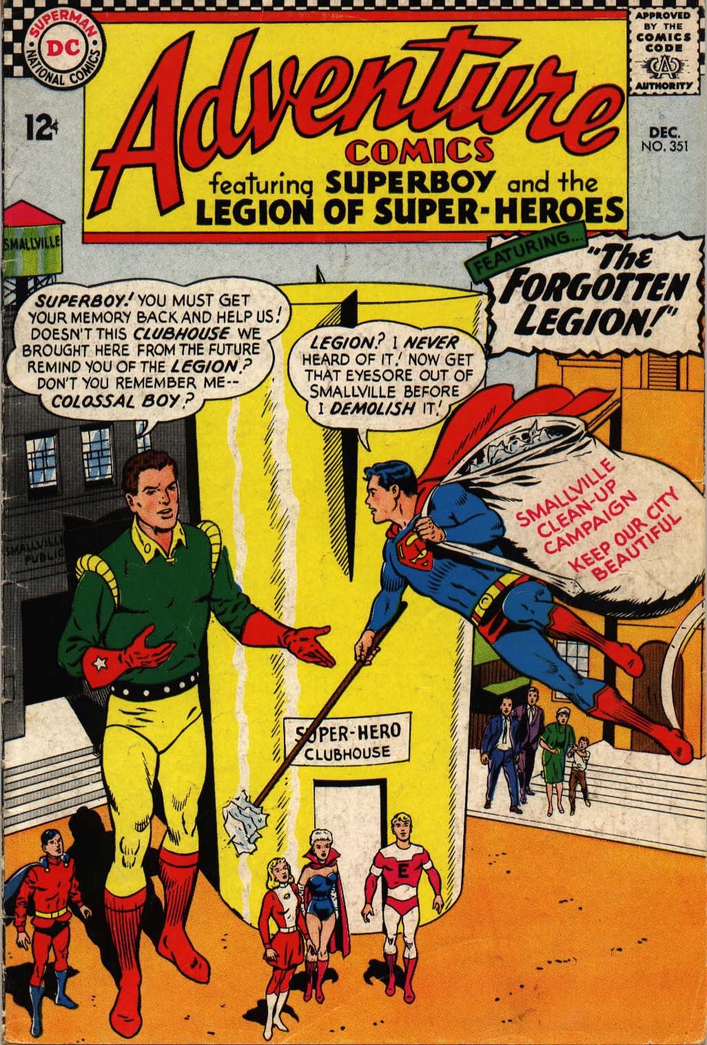 Adventure Comics #351 cover