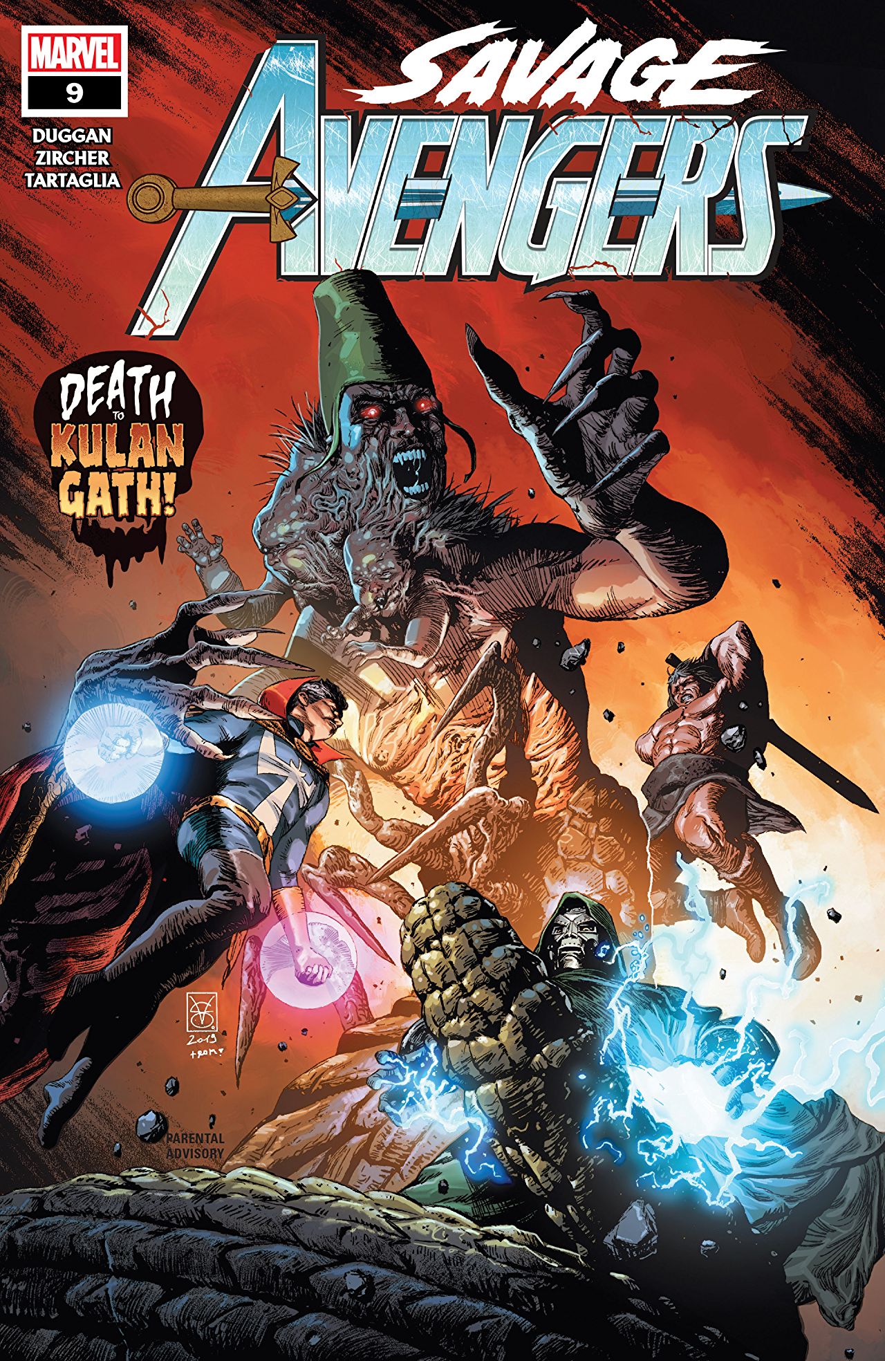Savage Avengers #9 cover