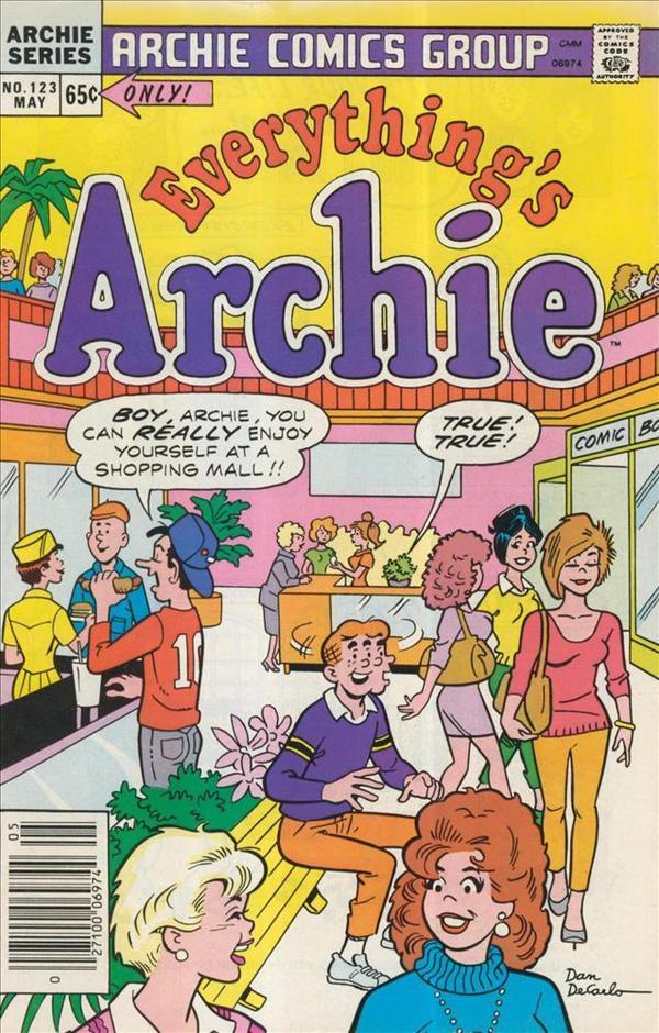Everything's Archie #123 cover