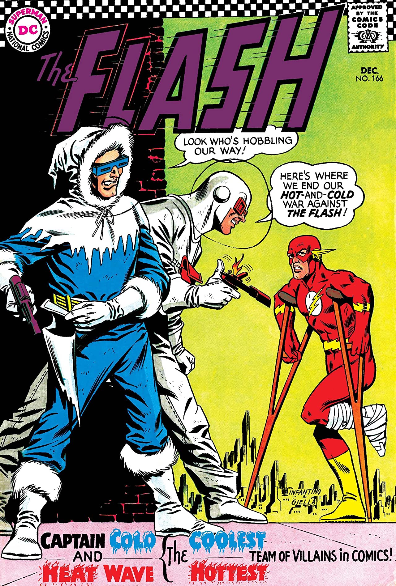 The Flash #166 cover