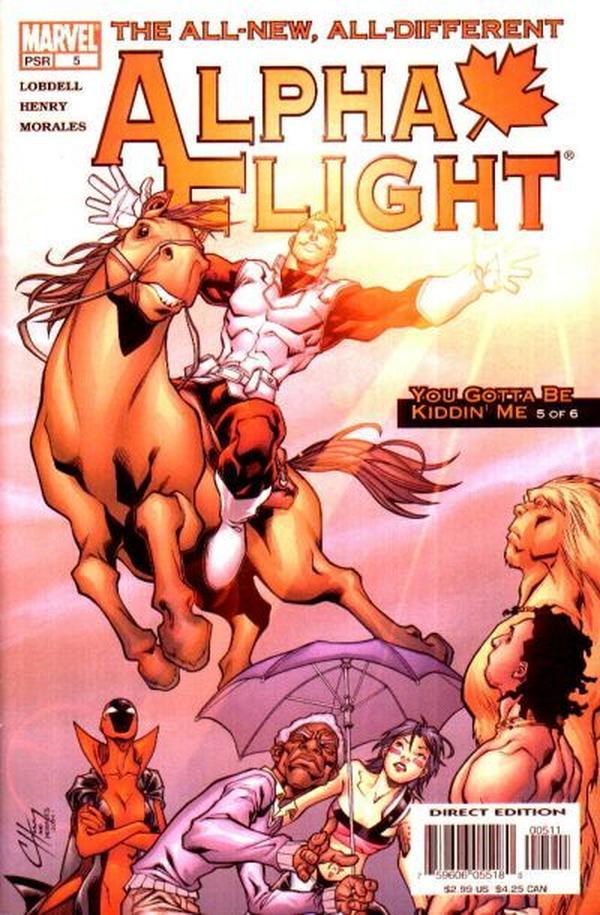 Alpha Flight #5 cover