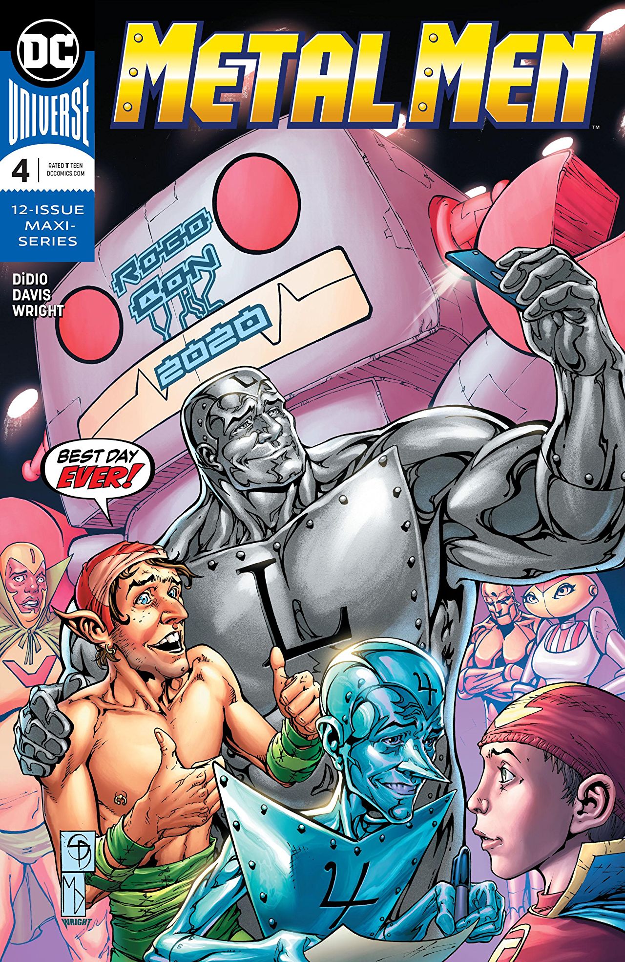 Metal Men #4 cover