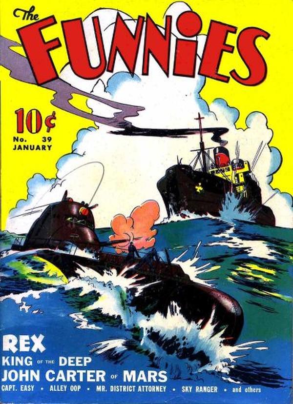 The Funnies #39 cover
