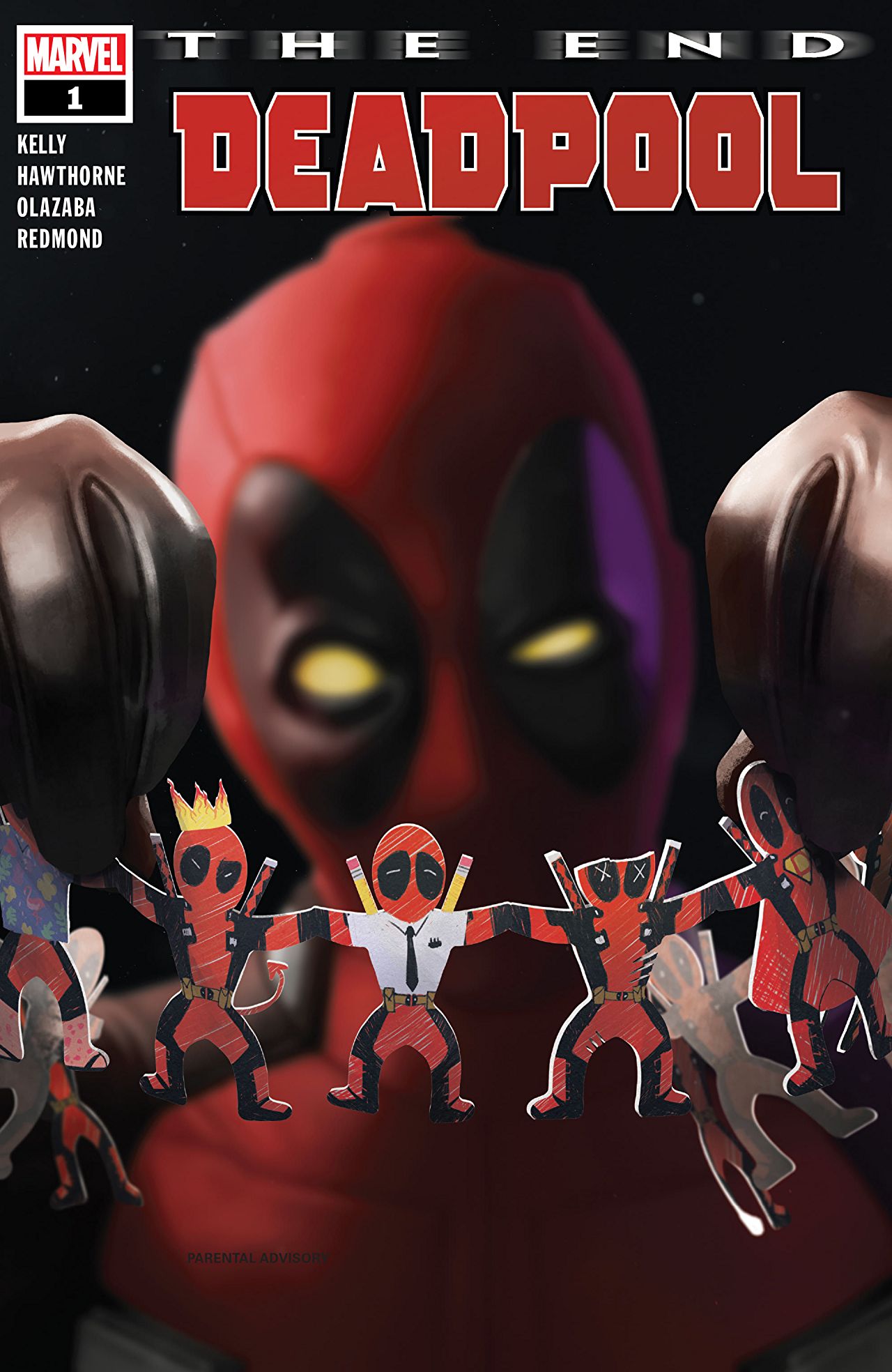 Deadpool: The End #1 cover
