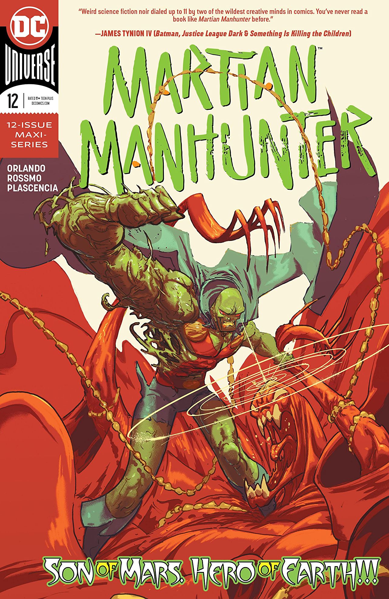 Martian Manhunter #12 cover