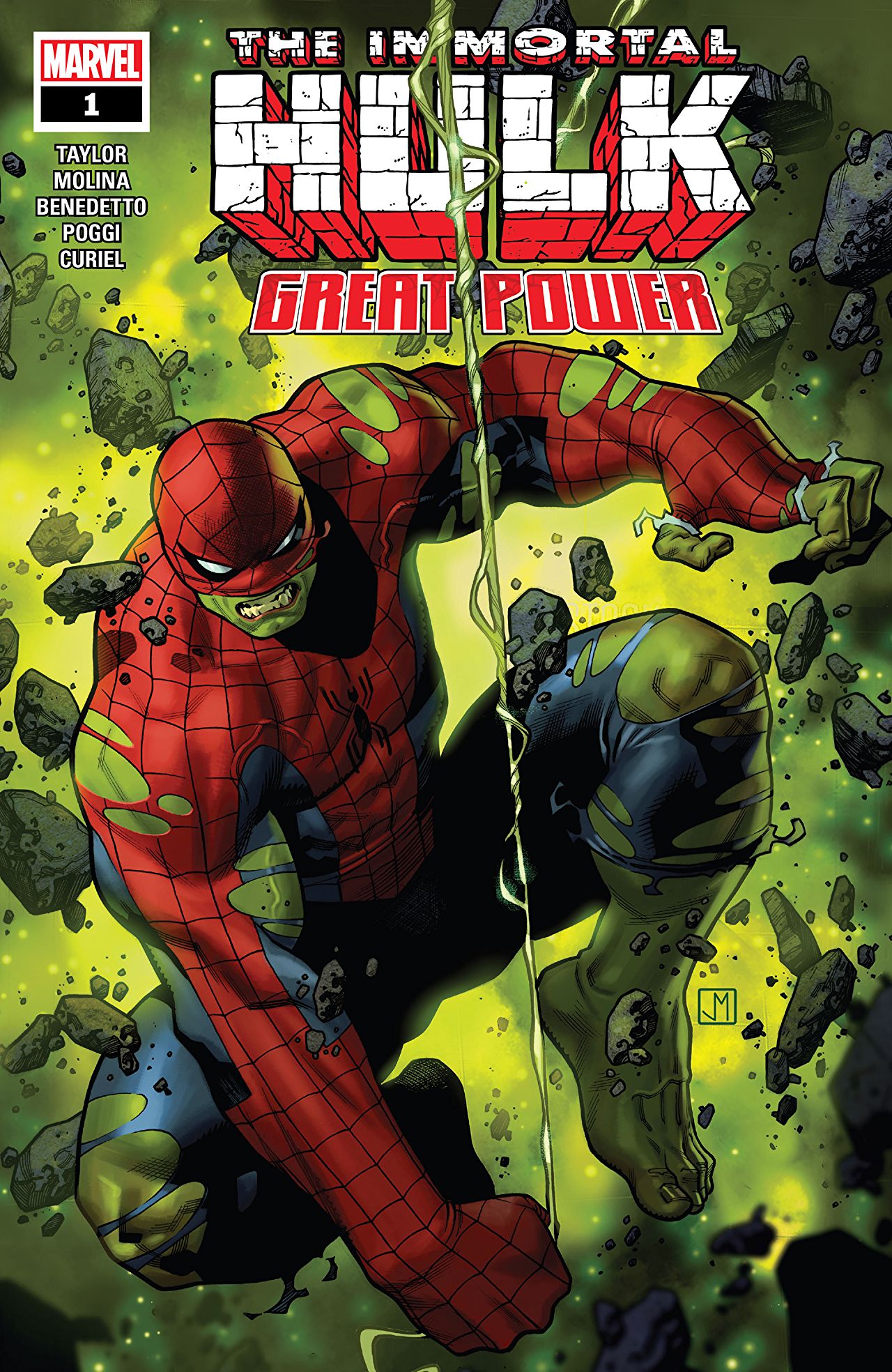 Immortal Hulk: Great Power #1 cover
