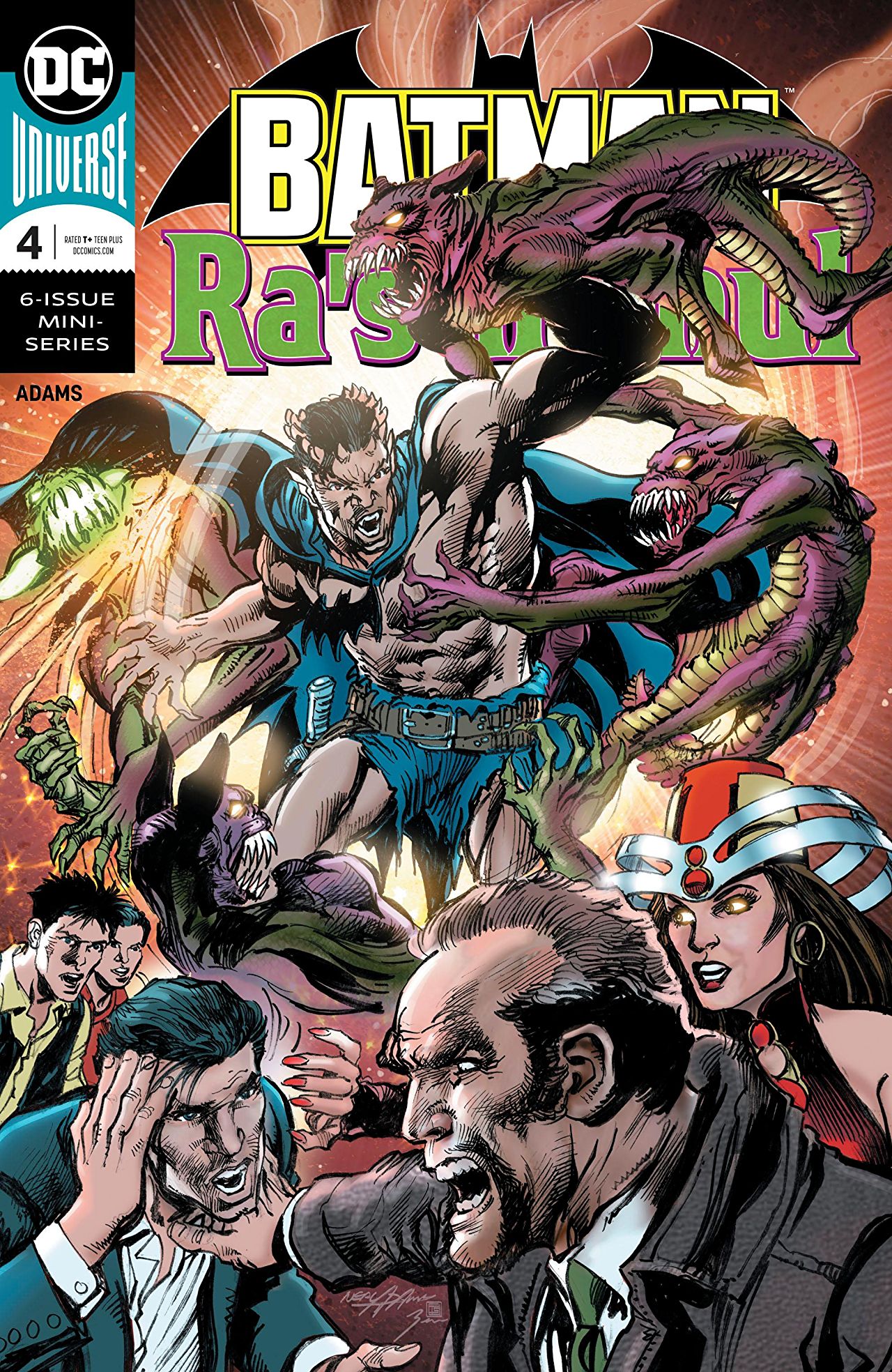 Batman vs. Ra's al Ghul #4 cover