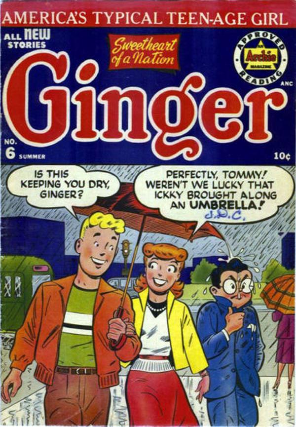 Ginger #6 cover