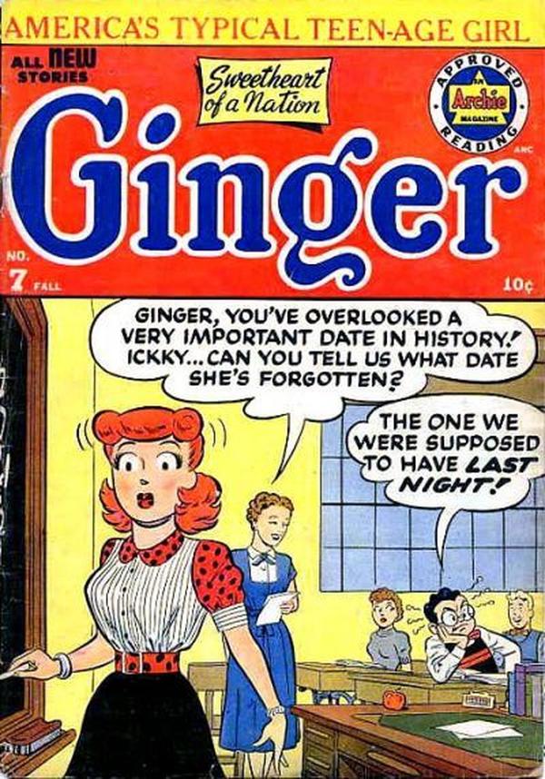 Ginger #7 cover