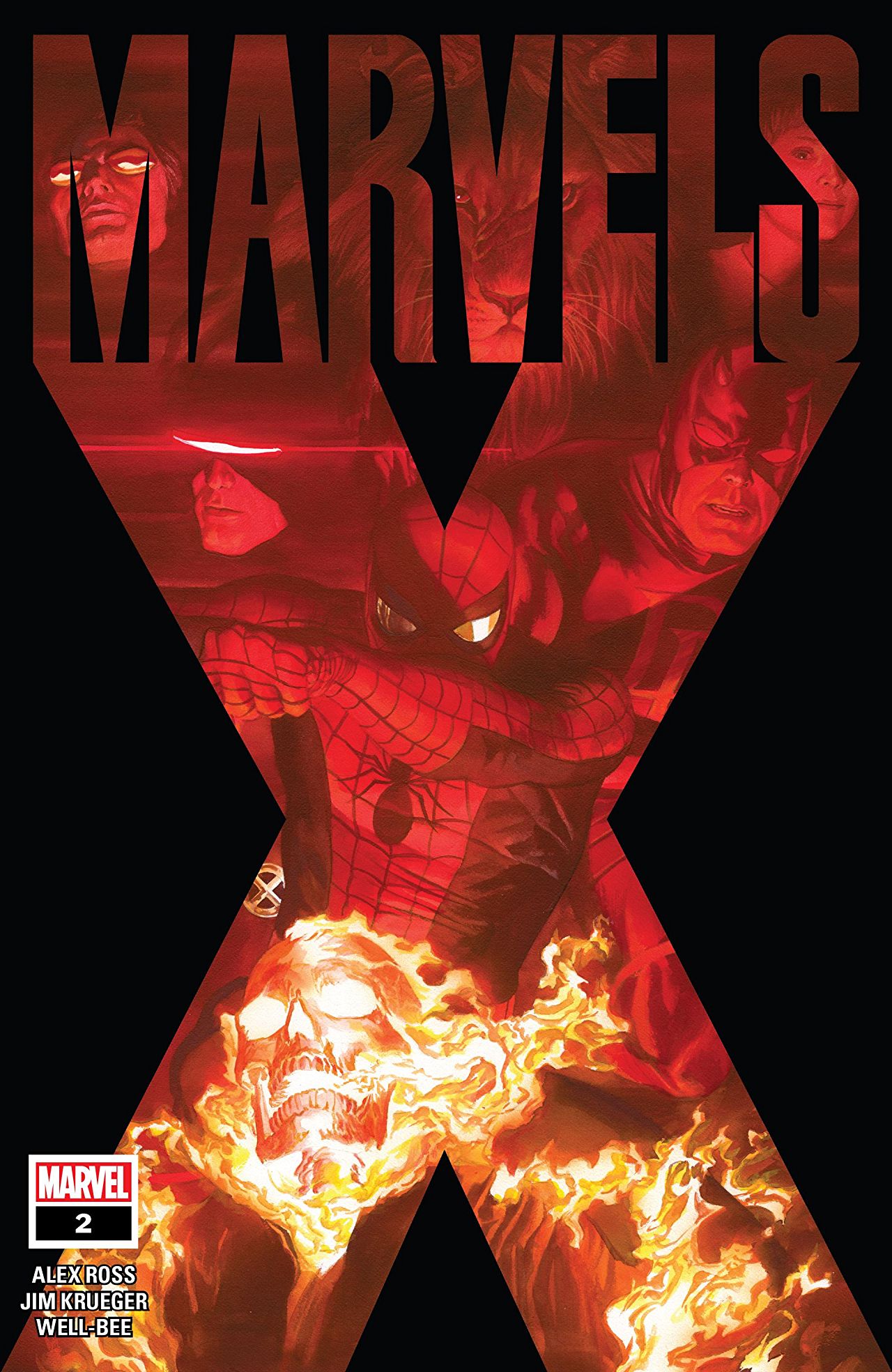 Marvels X #2 cover
