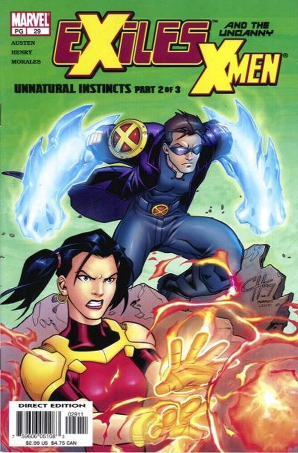 Exiles #29 cover