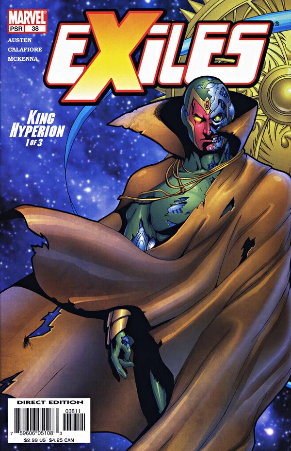 Exiles #38 cover