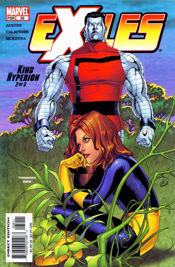 Exiles #39 cover