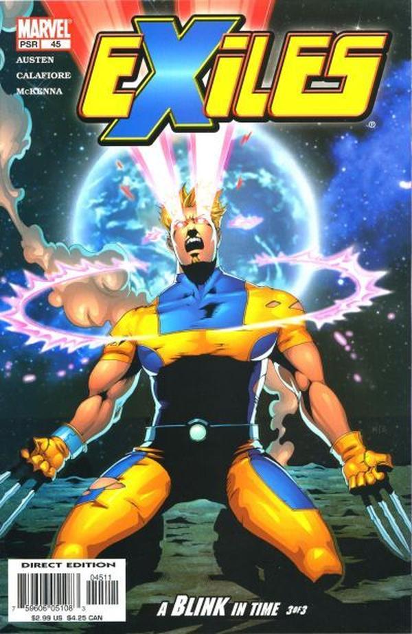 Exiles #45 cover