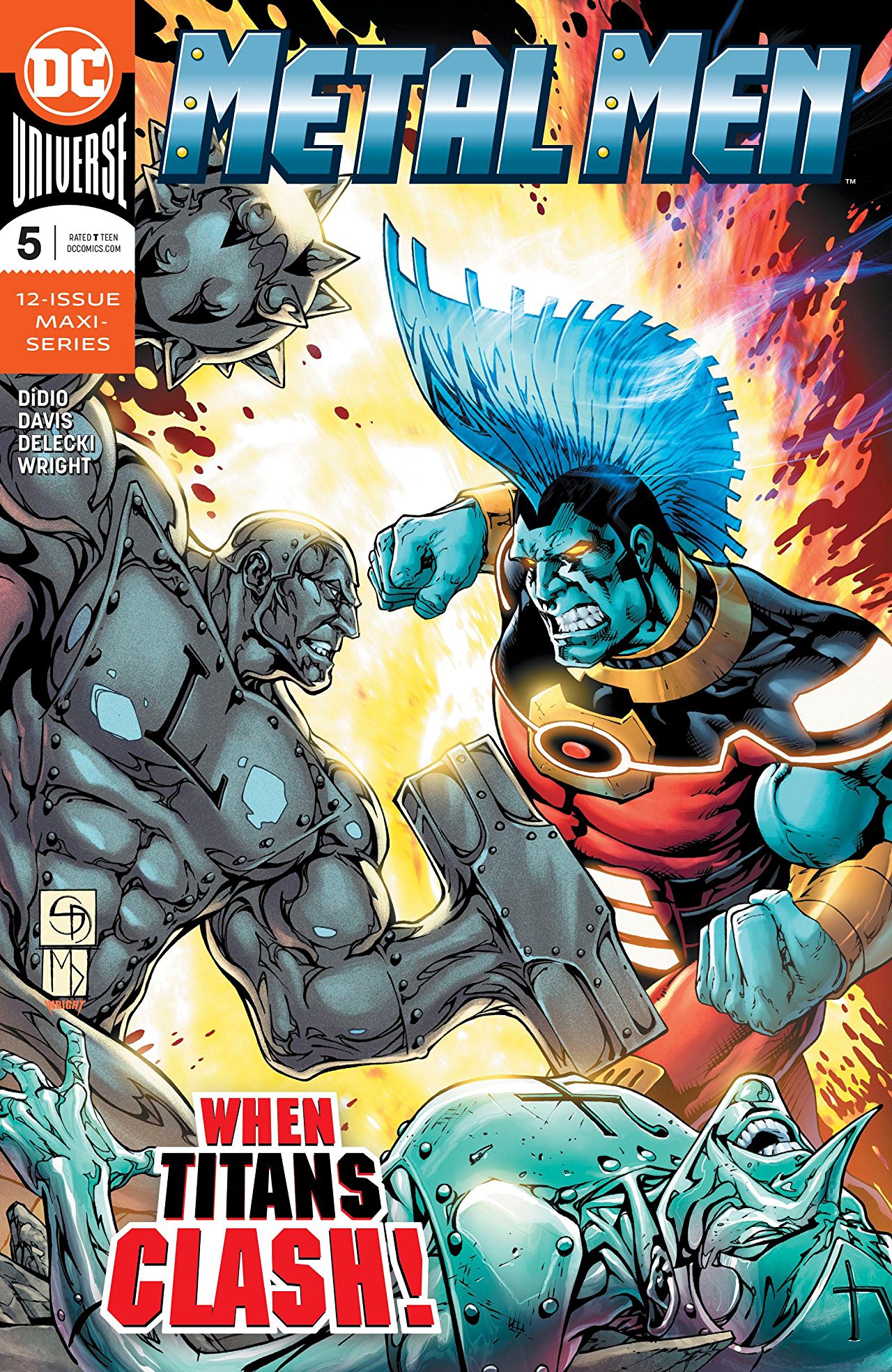Metal Men #5 cover