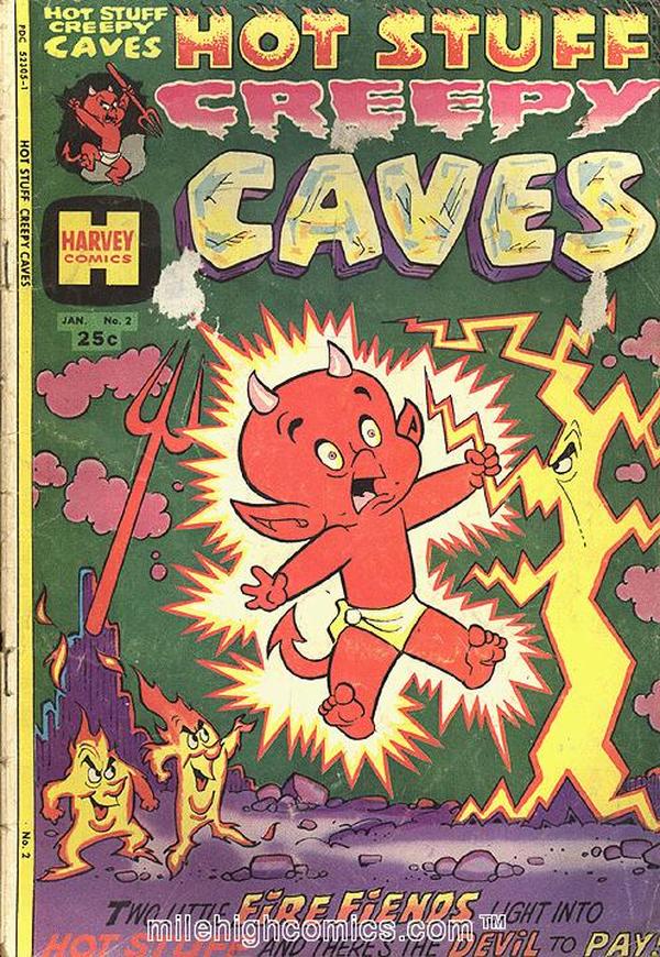 Hot Stuff Creepy Caves #2 cover