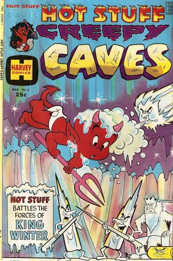Hot Stuff Creepy Caves #3 cover