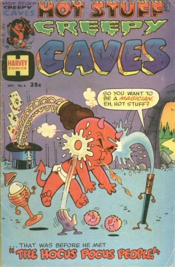 Hot Stuff Creepy Caves #6 cover
