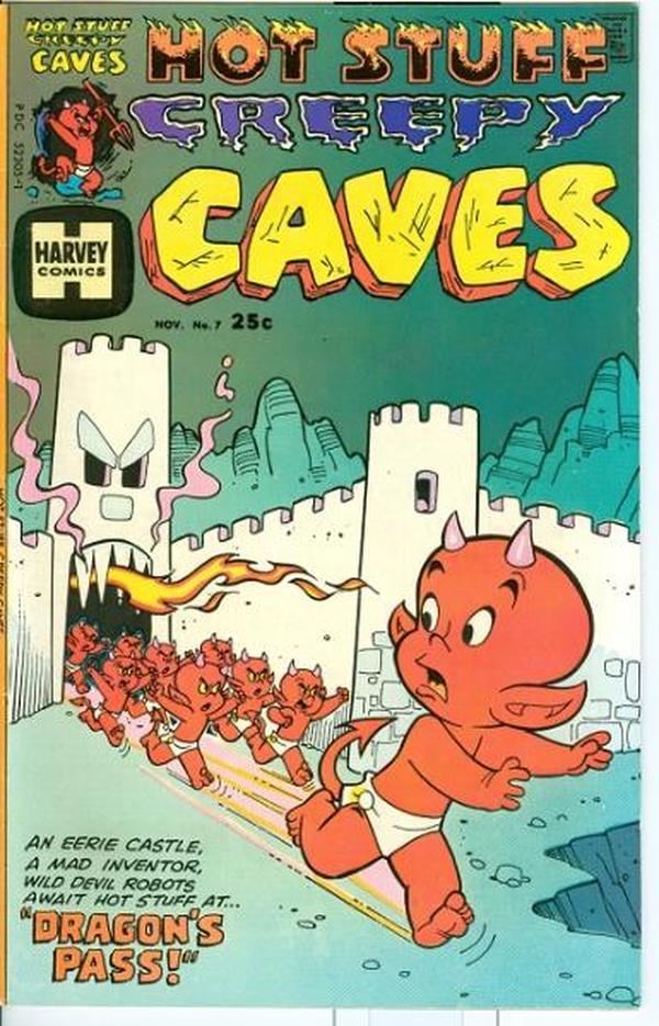 Hot Stuff Creepy Caves #7 cover
