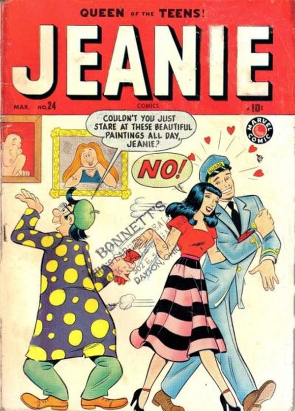 Jeanie Comics #24 cover