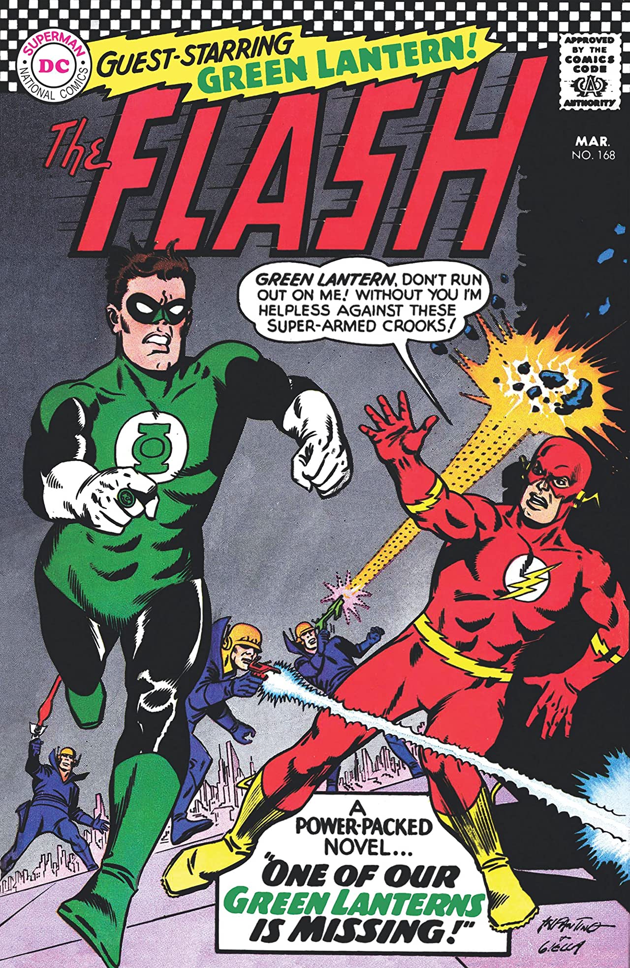 The Flash #168 cover