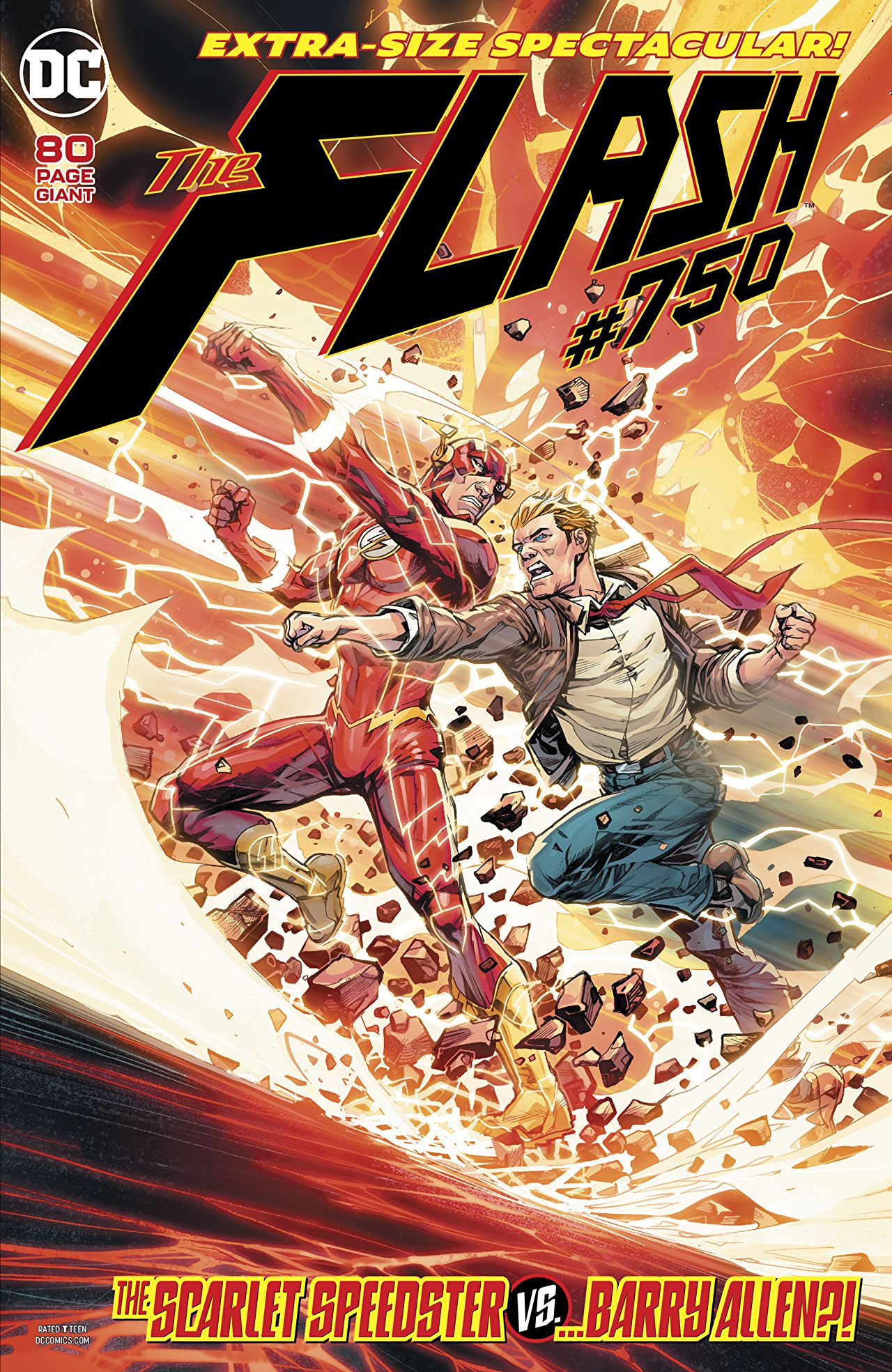 The Flash #750 cover