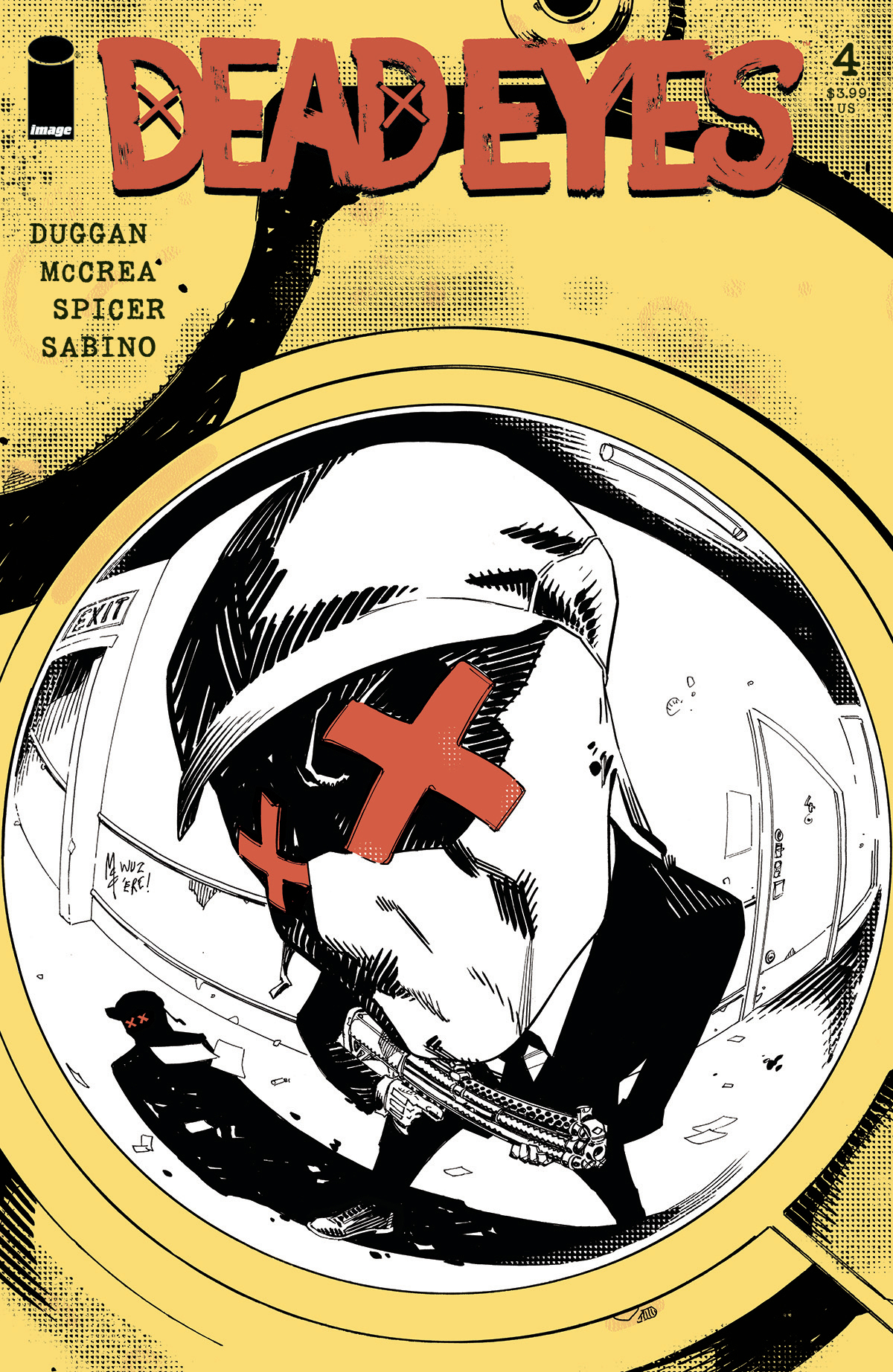 Dead Eyes #4 cover
