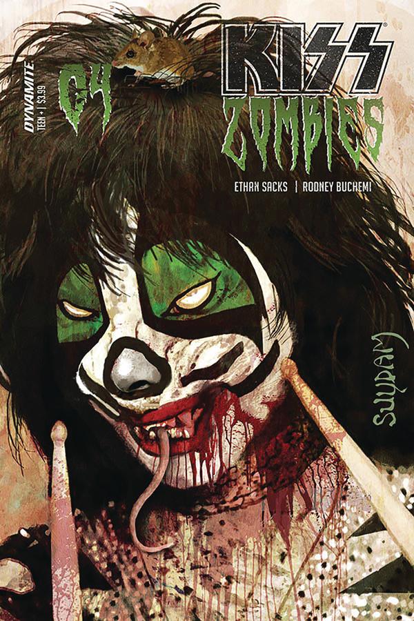 KISS: Zombies #4 cover