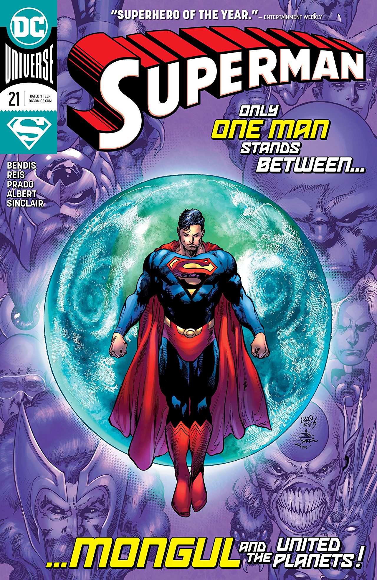 Superman #21 cover