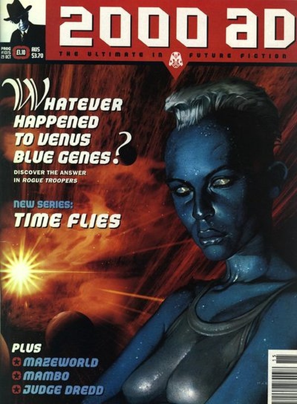 2000 AD #1015 cover