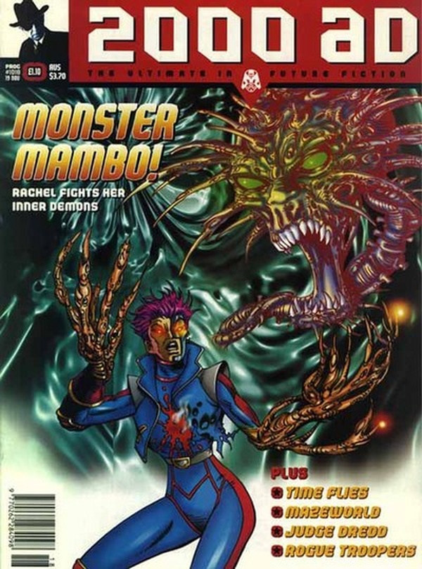 2000 AD #1018 cover
