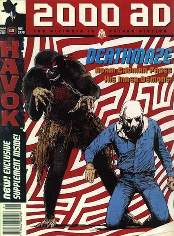 2000 AD #1021 cover