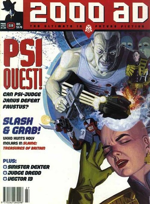 2000 AD #1027 cover