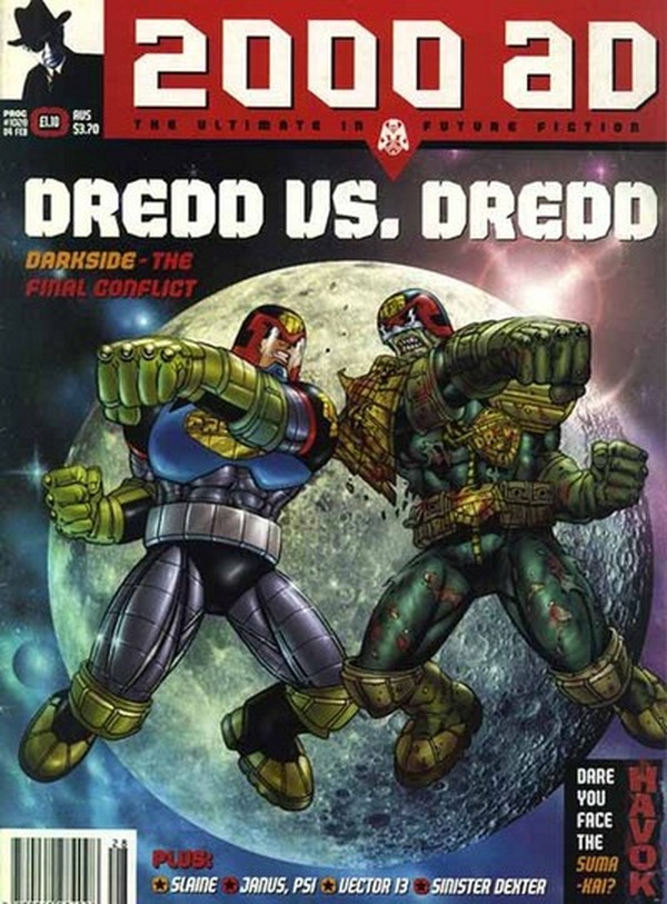 2000 AD #1028 cover