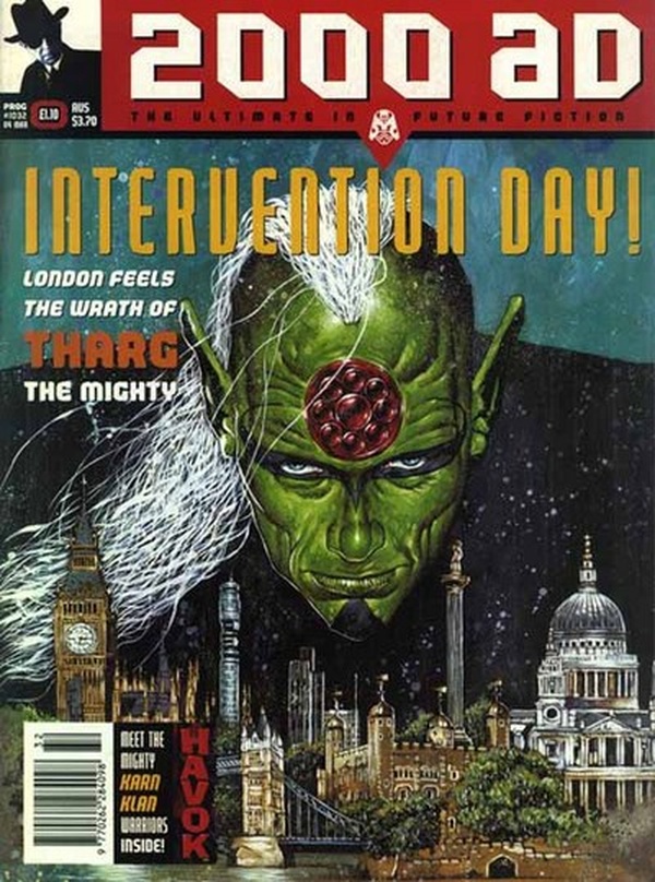 2000 AD #1032 cover
