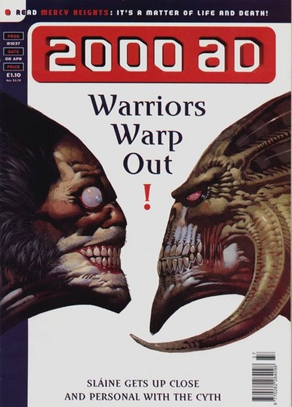 2000 AD #1037 cover