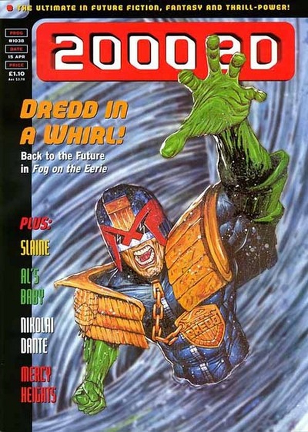 2000 AD #1038 cover