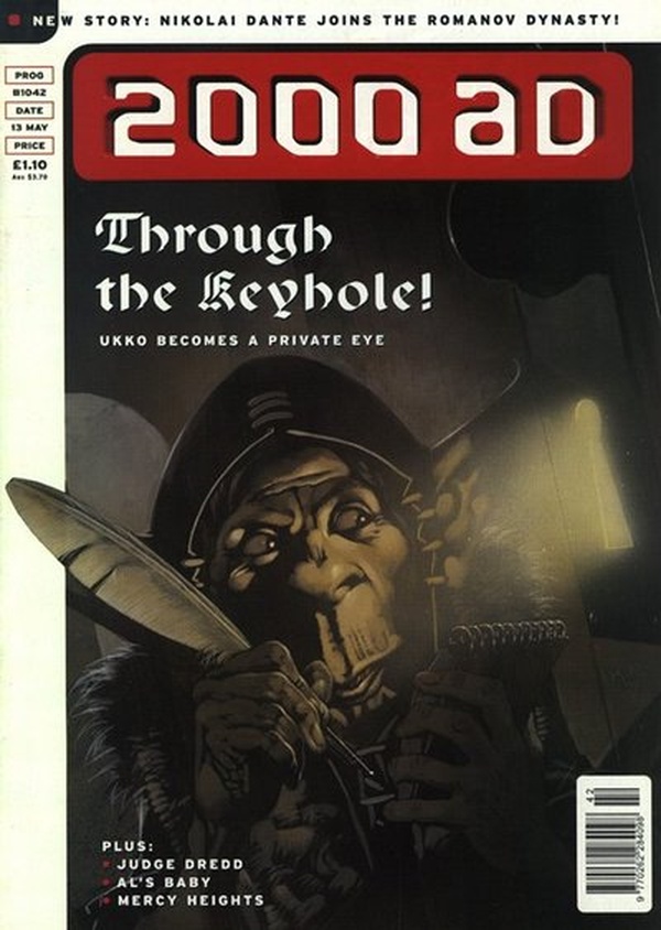 2000 AD #1042 cover