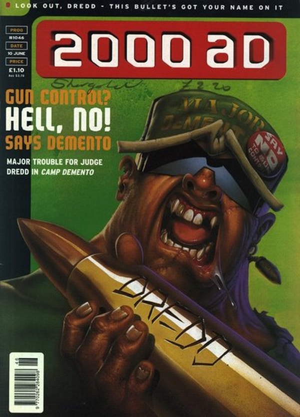 2000 AD #1046 cover