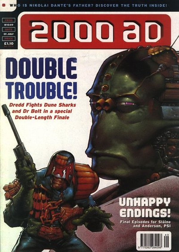 2000 AD #1049 cover