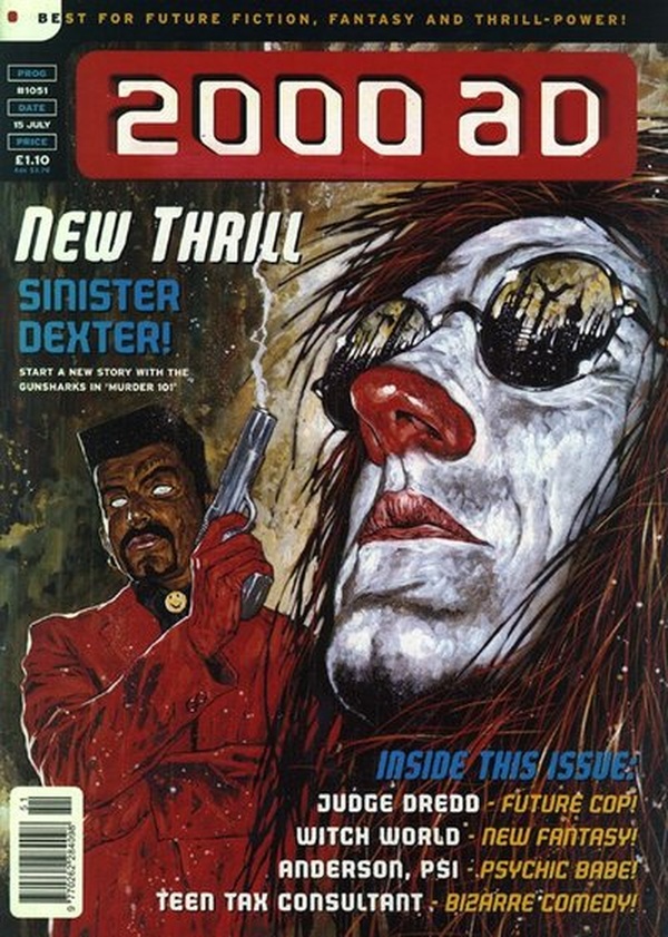 2000 AD #1051 cover