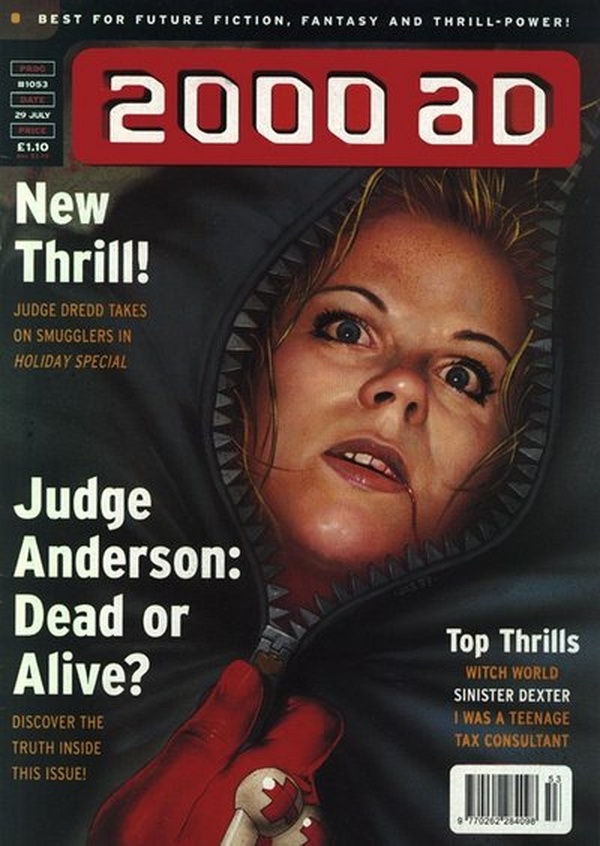 2000 AD #1053 cover