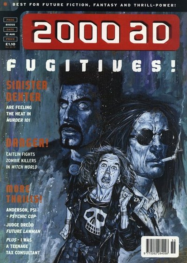 2000 AD #1055 cover