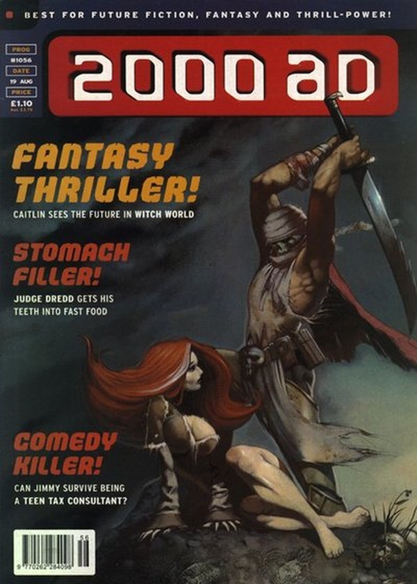 2000 AD #1056 cover