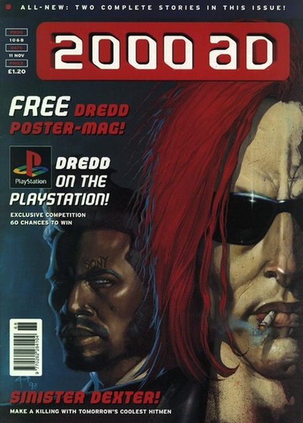 2000 AD #1068 cover